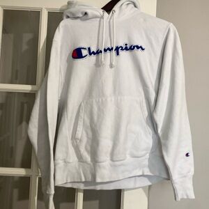 Champion Hoodie Men’s medium white